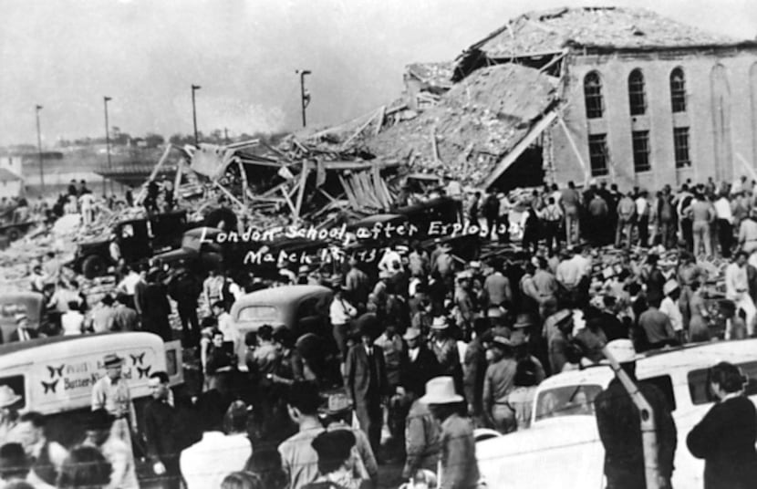 The March 18, 1937, explosion at the New London school in East Texas killed an estimated 300...