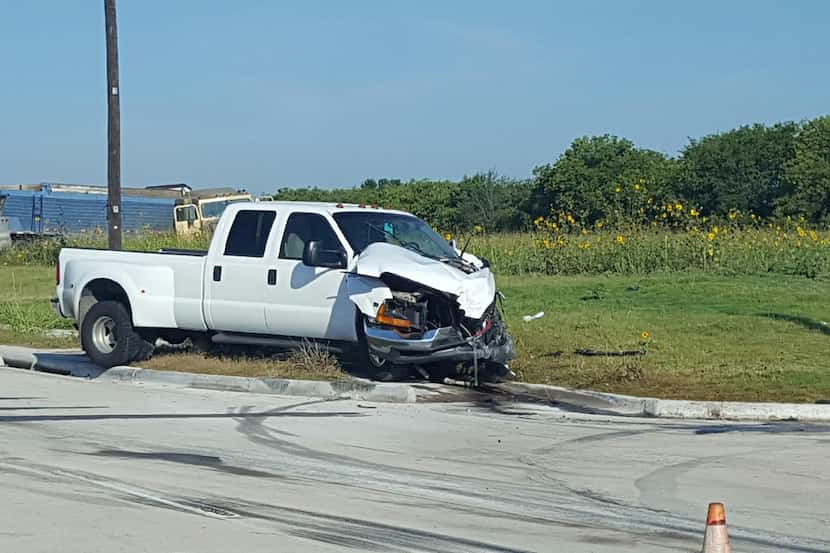 A man was critically injured when a semi-tractor trailer struck his truck Thursday morning...