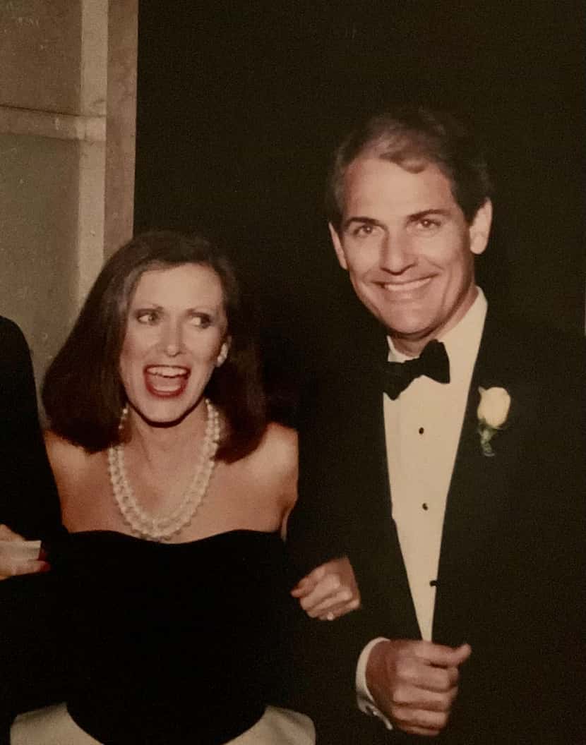 A 1980s-era photo of Virginia "Jennie" Reeves with husband Stuart. The couple met in eighth...