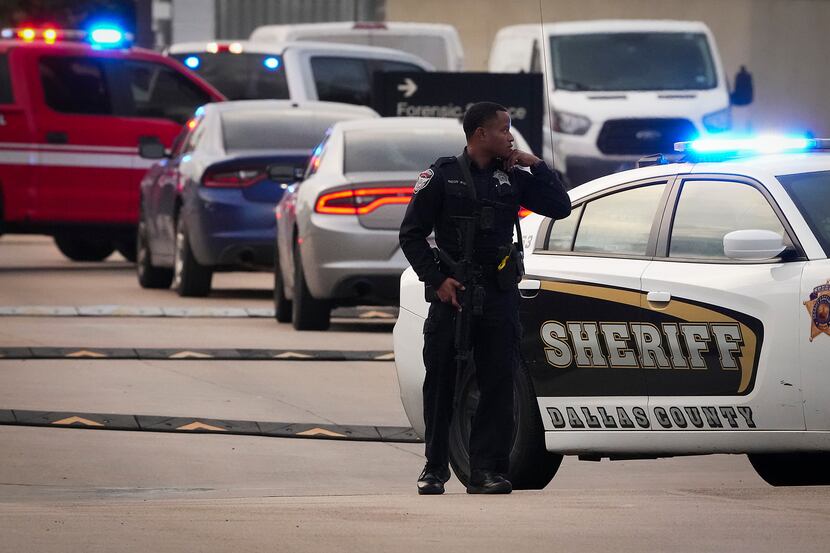 In addition to the two confirmed gunshot fatalities at the Dallas County medical examiner's...