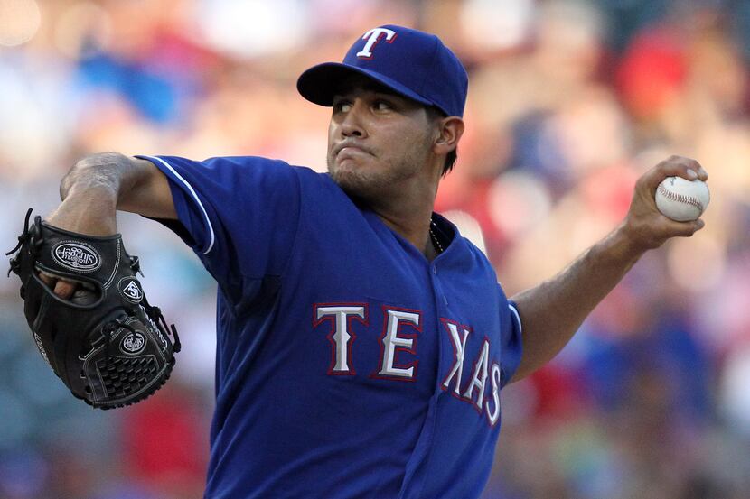 Martin Perez: The back of the Rangers’ rotation is in need of a bit of a facelift, but the...