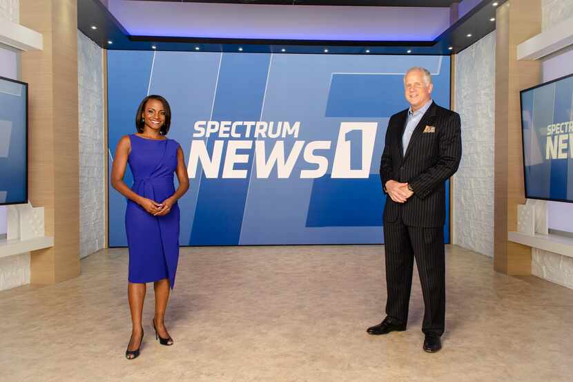 Spectrum News 1 personalities Dr. Nicole Cross (left) and Brett Shipp (right).