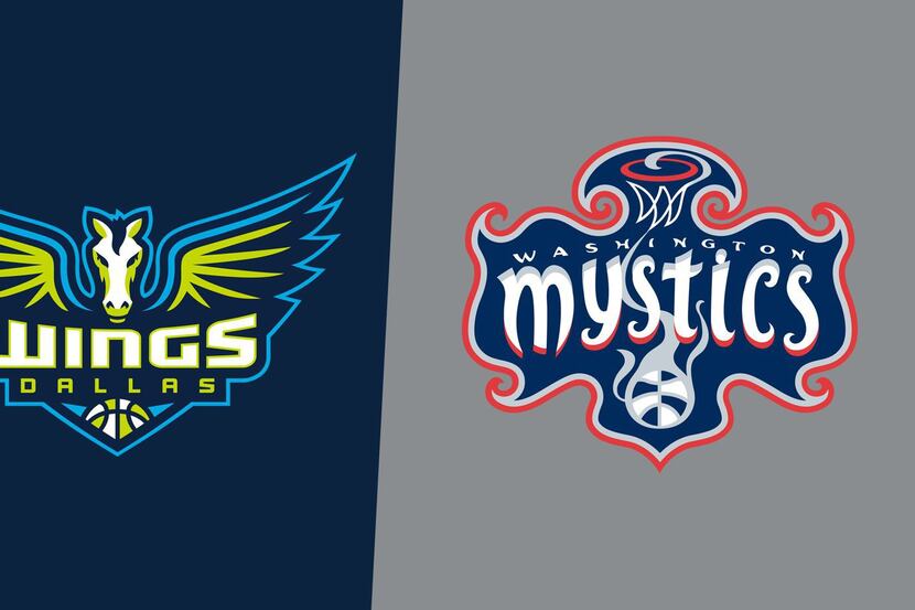 Dallas Wings/Washington Mystics logos