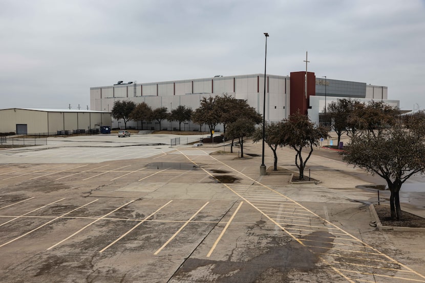 The Potter's House church across the street on Friday, February 26, 2021. The City of Dallas...