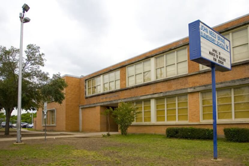 John Neely Bryan Elementary in east Oak Cliff is one of 41 Dallas ISD schools that will use...