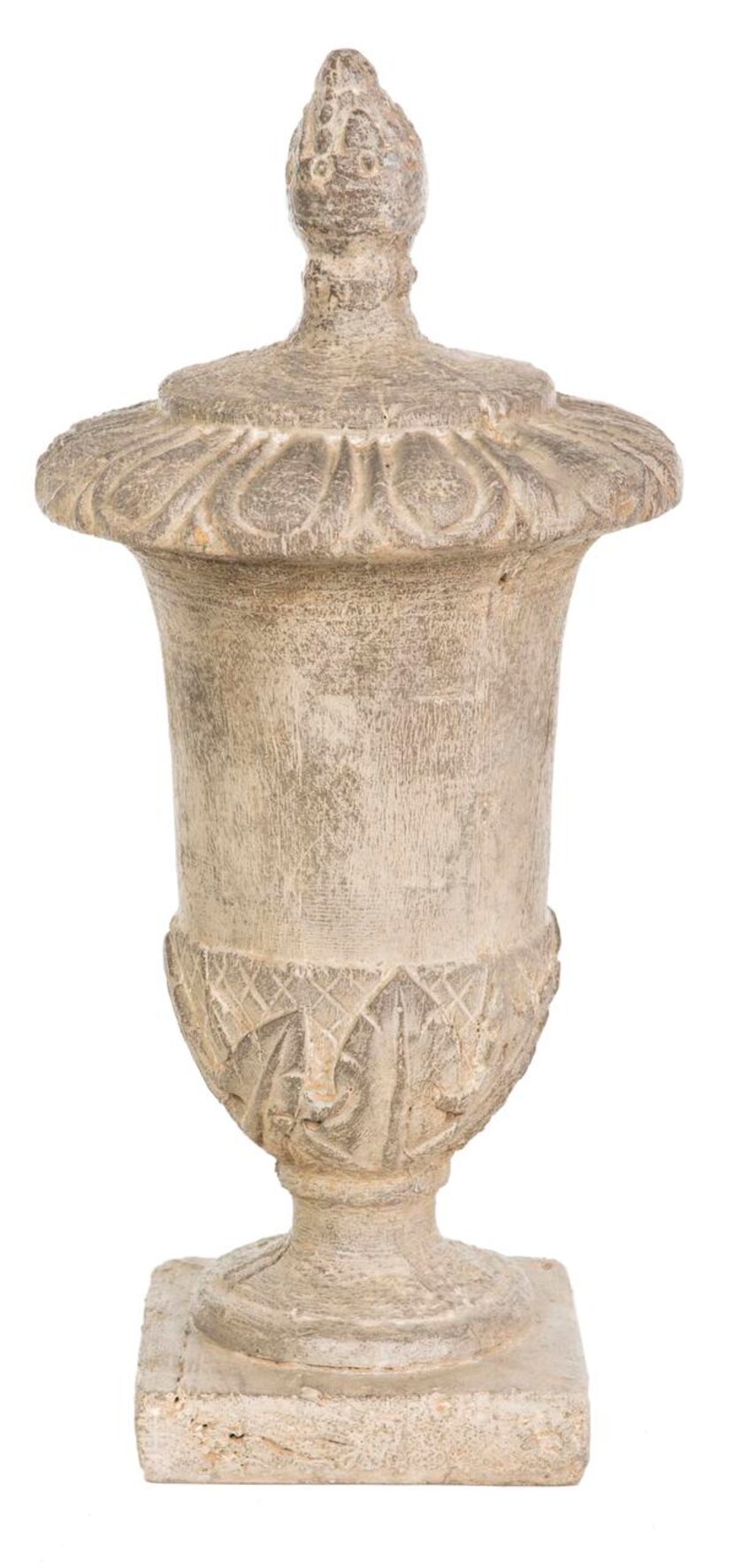 
The Abby cast-fiberglass urn from Aidan Gray was developed for use indoors and out. The...