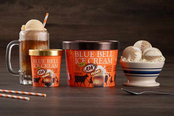 Blue Bell released its new A&W Root Beer Float ice cream. The recommendation is to eat it in...
