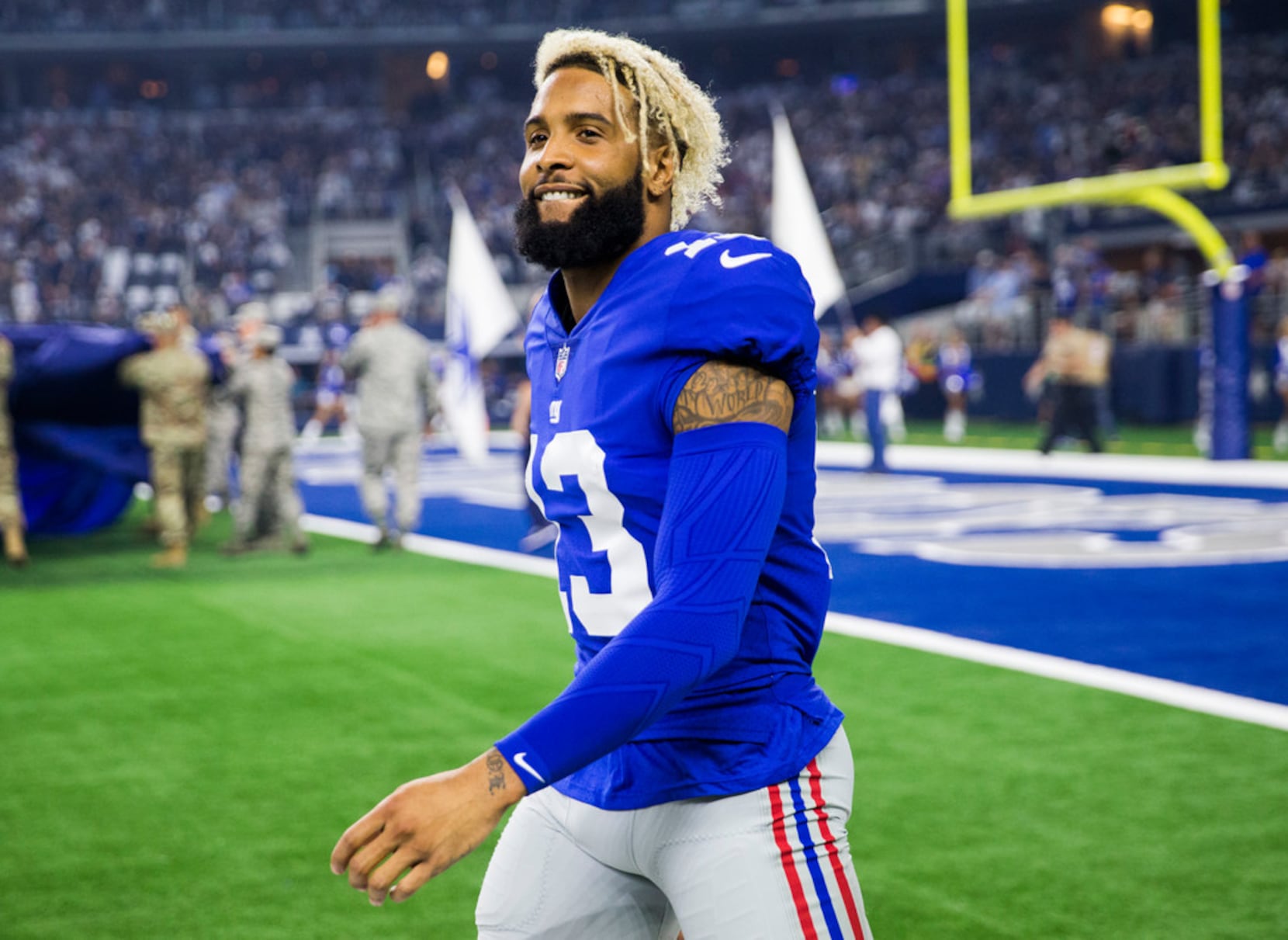 Giants agree to trade Odell Beckham to Browns for two draft picks