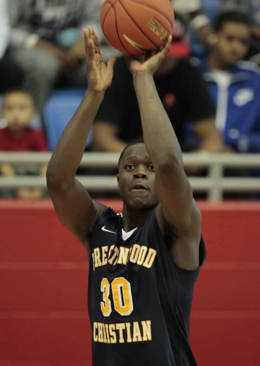Prestonwood's Julius Randle (30) pictured as they played  Madison Prep Academy during the...