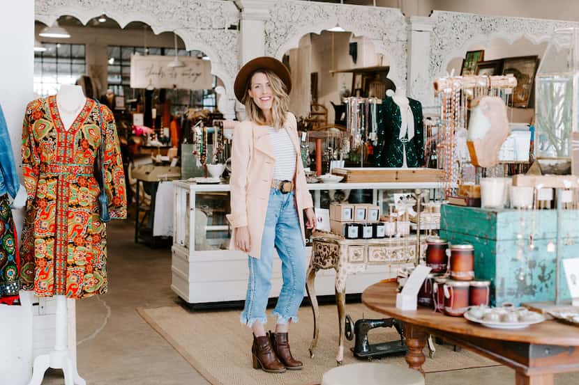 Brittany Cobb, the owner of a shop called Flea Style, is expanding to Frisco. Inside, she...