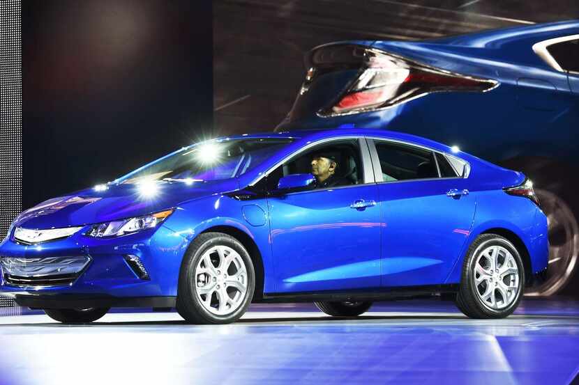 
Texas’ program to boost sales of green vehicles such as the electric Chevrolet Volt will...