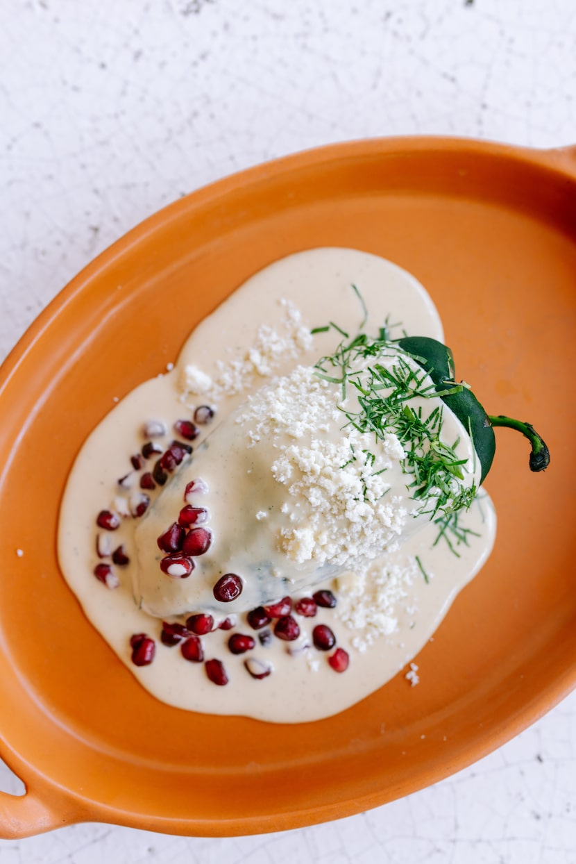 José on Lovers will serve chiles en nogada, a dish showcasing the colors of Mexico’s flag.