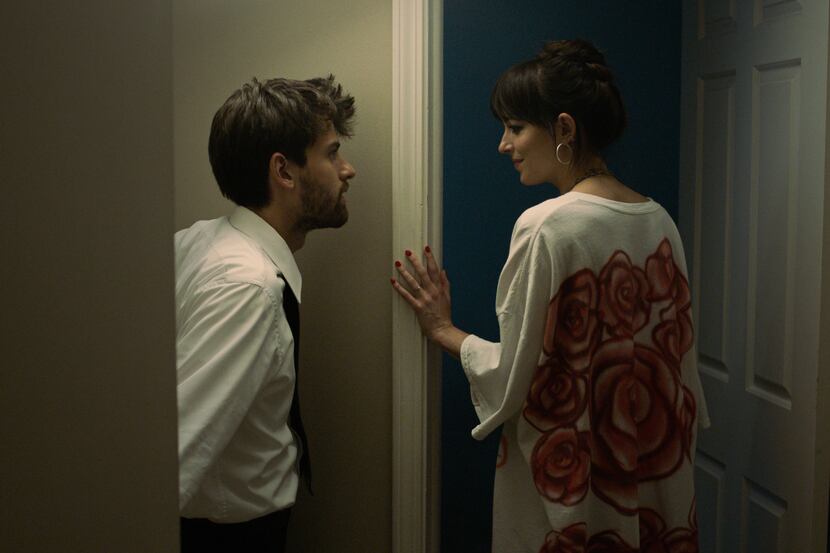 Cooper Raiff and Dakota Johnson star in "Cha Cha Real Smooth," a film that Raiff wrote and...