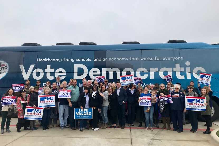 Democrats' "Fair Shot Bus Tour"aims  to inspire Texans to vote blue.