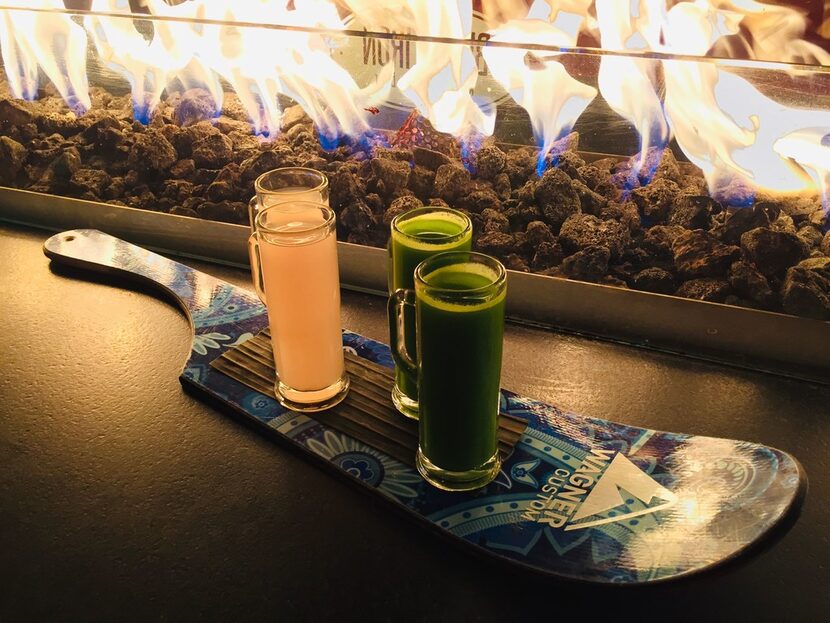 The Madeline Hotel's M Lounge is an enjoyable spot to warm up and relax after a day on the...