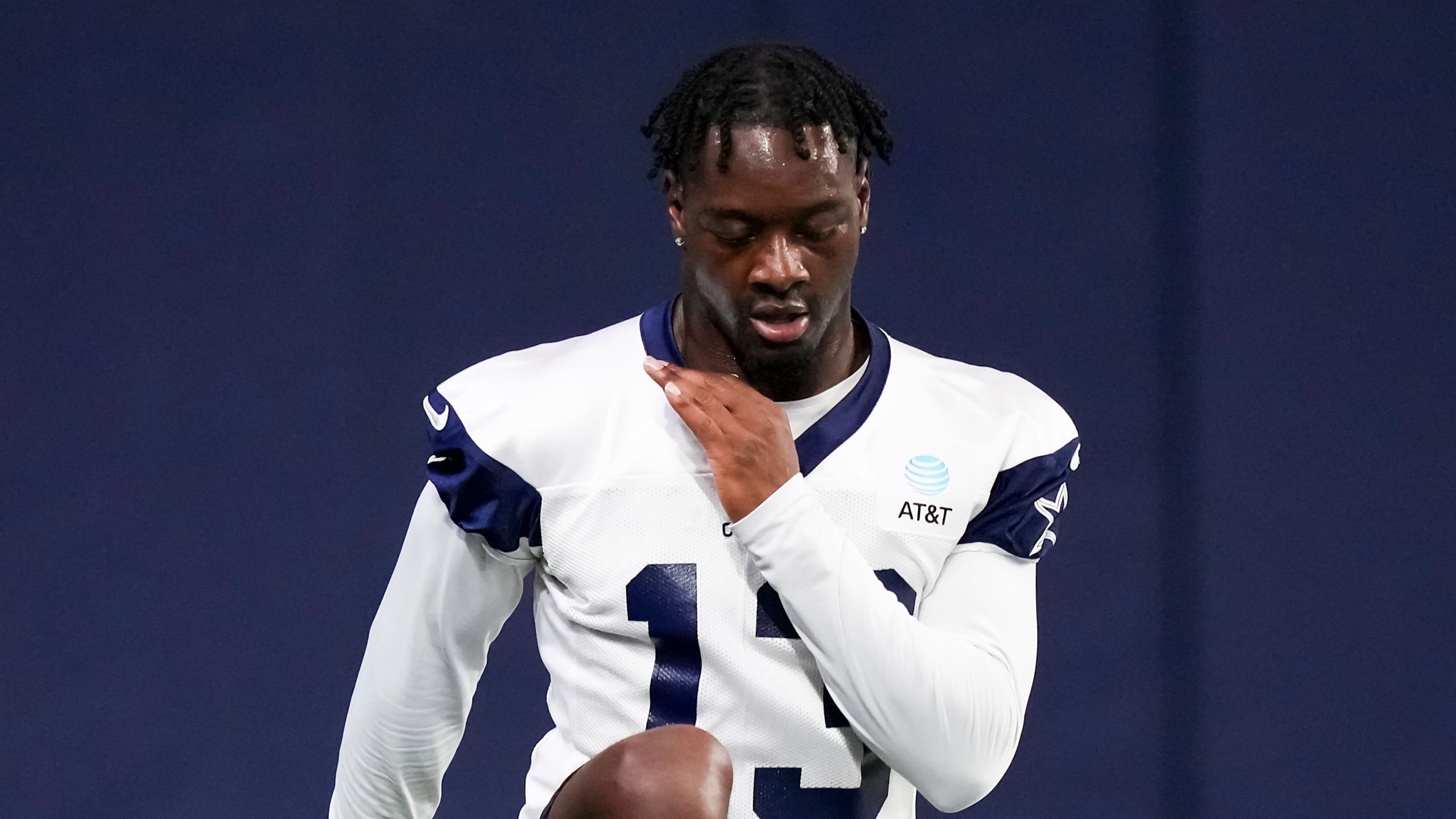 Jun 13, 2018: Dallas Cowboys wide receiver Michael Gallup #13 during  mandatory training camp at The Star in Frisco, TX Albert Pena/CSM Stock  Photo - Alamy