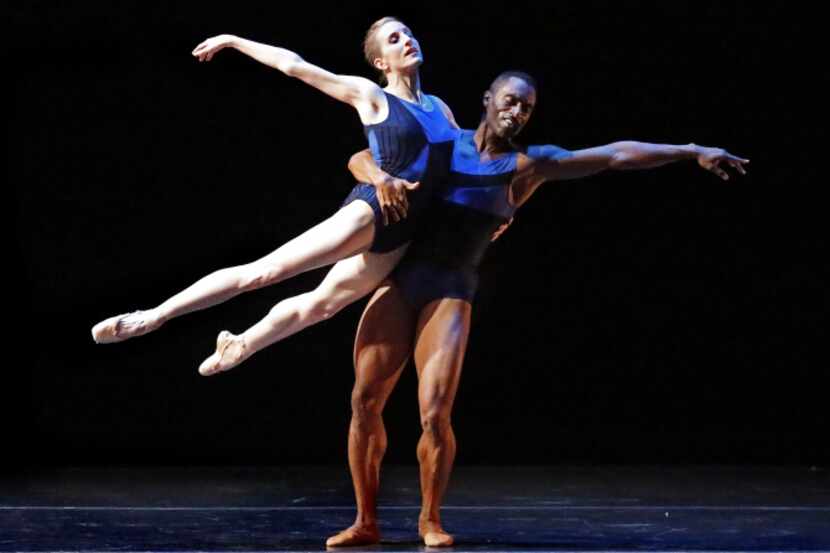 Wendy Whelan (left) of New York City Ballet and Desmond Richardson of Complexions...