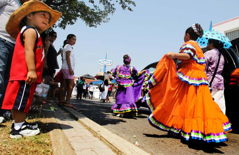 Dallas Cinco de Mayo, formerly known as Oak Cliff Cinco de Mayo, features a parade and block...