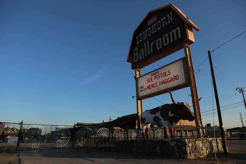 Legendary Dallas music club Longhorn Ballroom is easily recognized on Corinth Street by the...