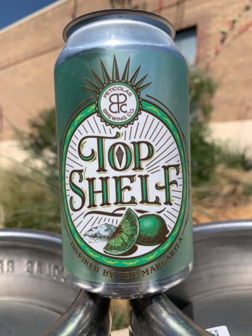Top Shelf is a new beer from Peticolas Brewing that's inspired by the margarita.