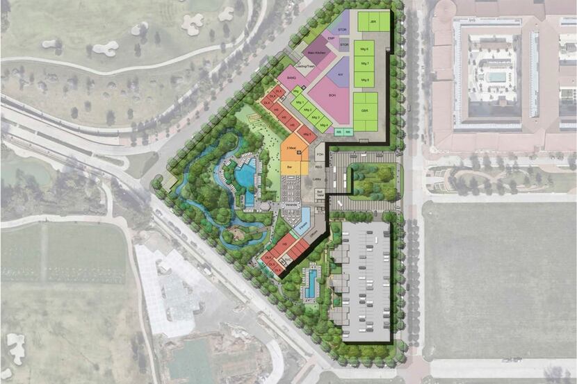 The proposed Marriott Hotel and conference center would be in Craig Ranch in McKinney.