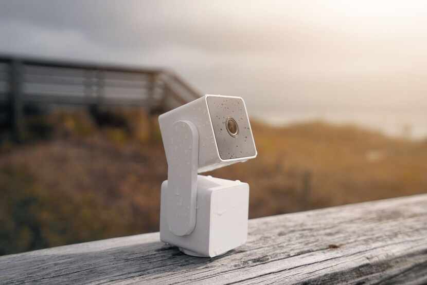 The Wyze Cam Pan v3 can rotate 360 degrees horizontally and 180 degrees vertically. (Wyze/TNS)
