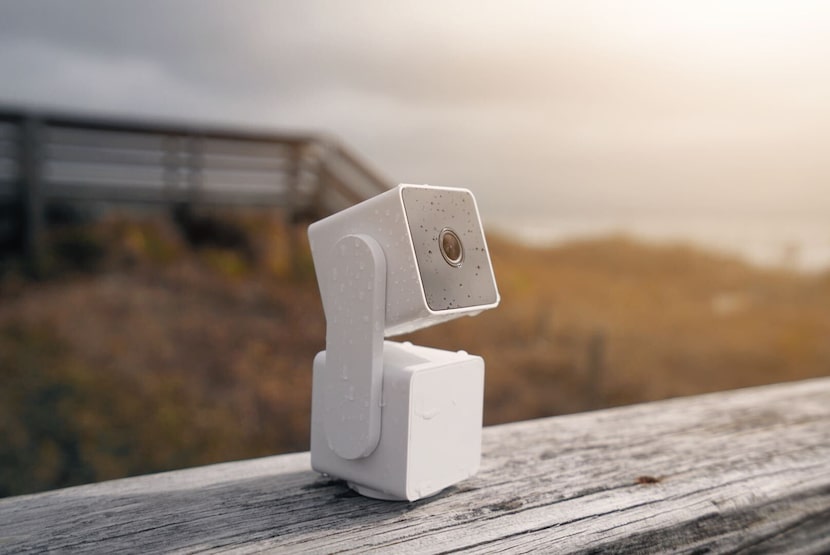 The Wyze Cam Pan v3 can rotate 360 degrees horizontally and 180 degrees vertically. (Wyze/TNS)