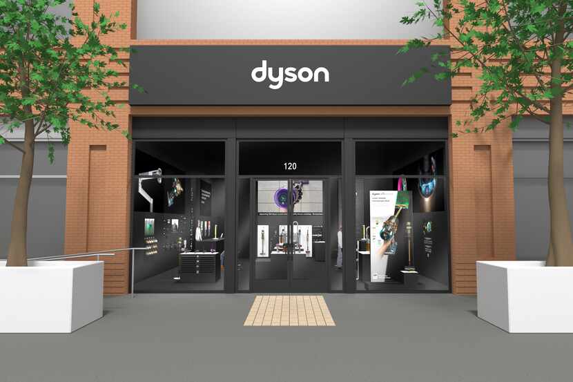 The Dyson demo store opened Aug. 25, 2022, at The Shops at Park Lane.