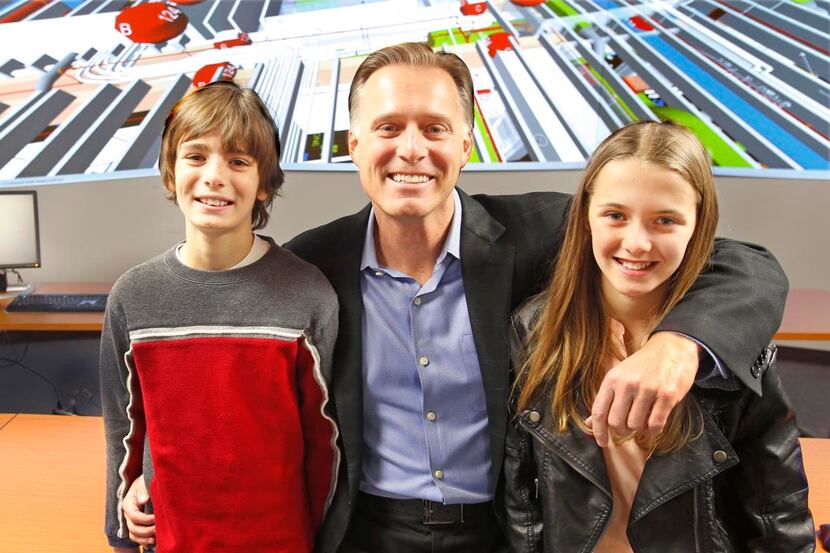 
Mark Layman, shown with his twins Jack and Emma, says your work will fall into place if you...
