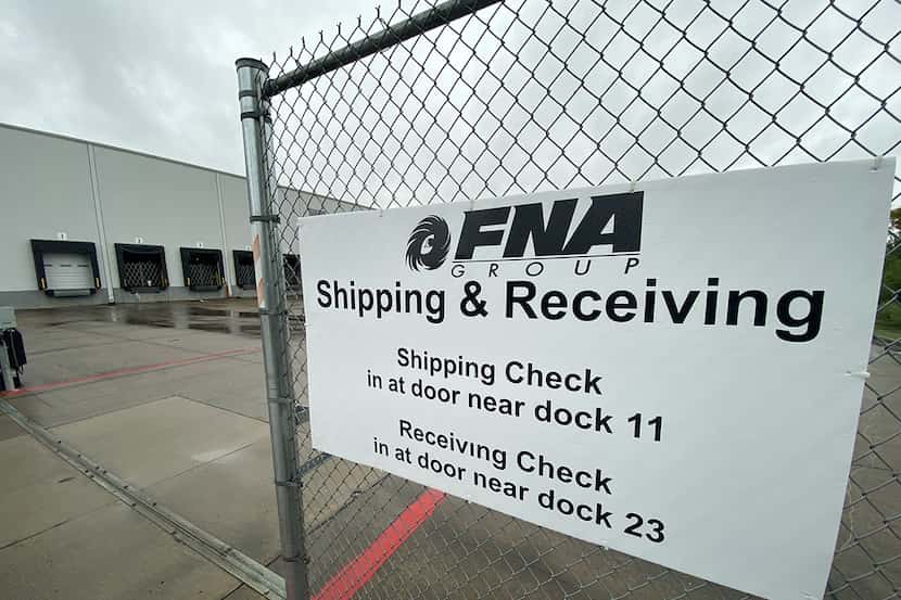 The loading docks at FNA Group's Mesquite facility. An expansion is bringing an estimated...