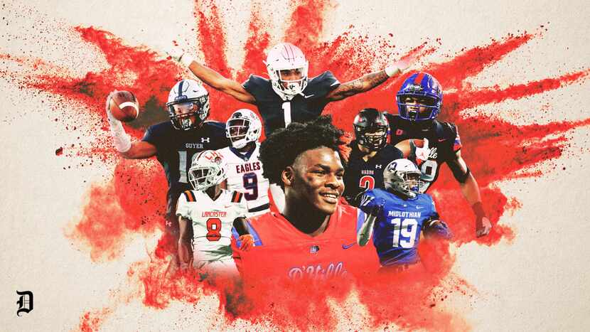 Meet some of the top Dallas-area high school football recruits for the Class of 2024.