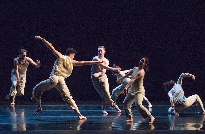 Violent hand-holding marked Possession at the Winspear Opera House on Saturday, Feb. 18, 2017. 