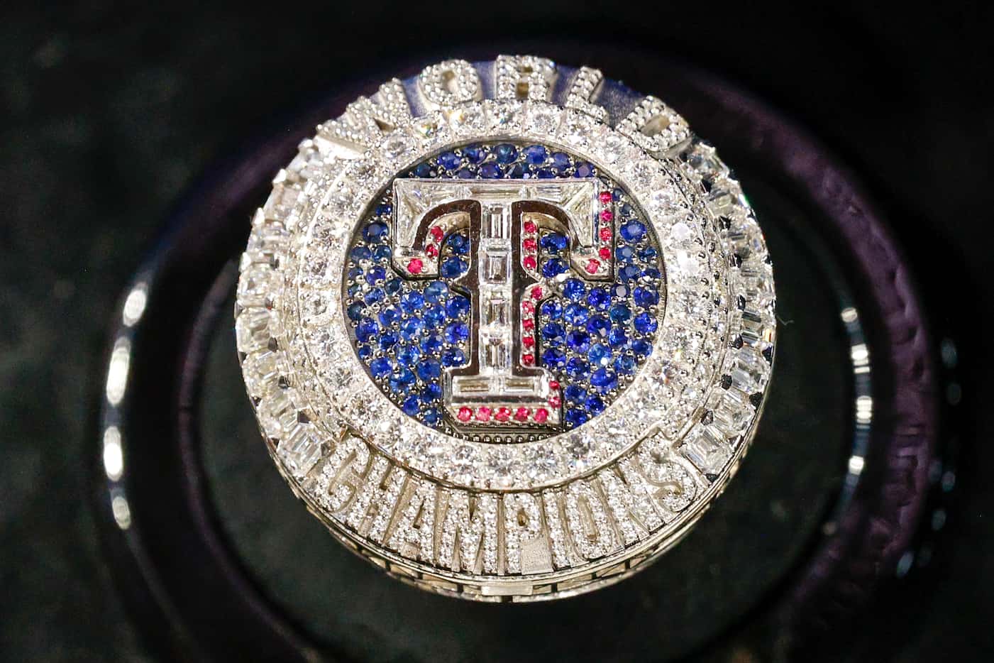 A detailed look at Texas Rangers shortstop Corey Seager’s World Series championship ring,...