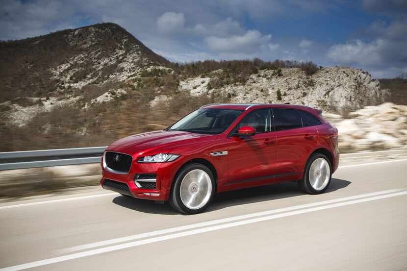 The 2017 Jaguar F-Pace R-Sport sport utility vehicle expands the range of the company's lineup.