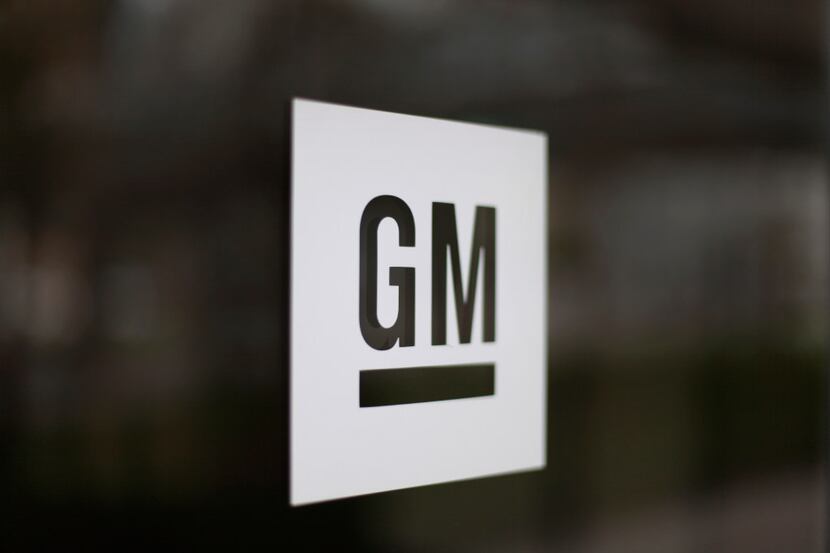 This Friday, May 16, 2014, file photo, shows the General Motors logo at the company's world...