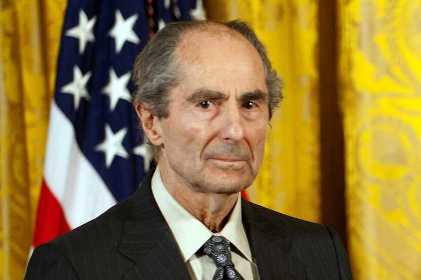This 2011 file photo shows US novelist Philip Roth during a ceremony at the White House in...