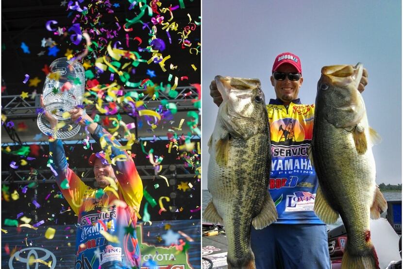 It took Elite Series angler Keith Combs of Huntington, Texas, only three days to amass 110...