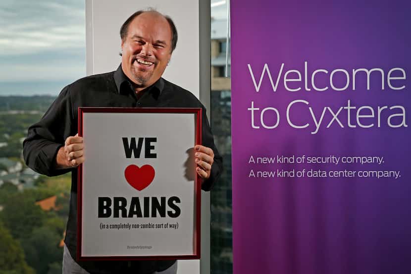 Dave Copps, CEO and founder of Brainspace, a Cyxtera business, poses for a photograph at the...
