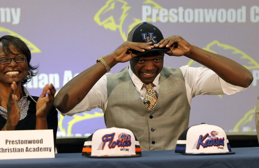 Prestonwood Christian Academy's Julius Randle commits to play basketball at the University...