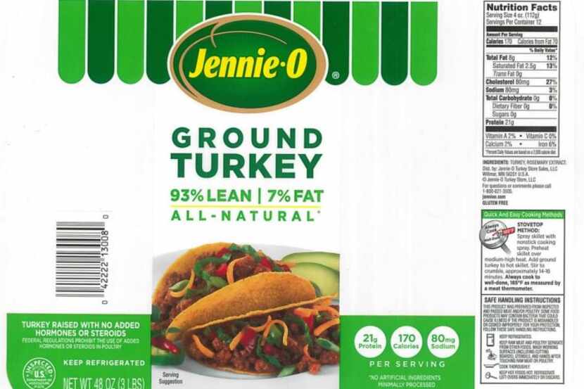 Jennie-O is recalling ground turkey products for the second time since November.