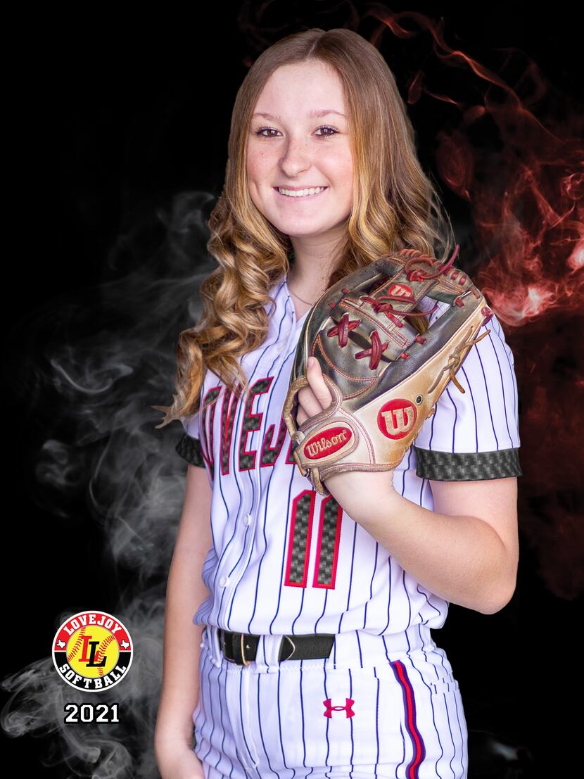 Picture of Softball Player of the Week for May 10, 2021: Frisco Lovejoy's Hannah Harvey.
