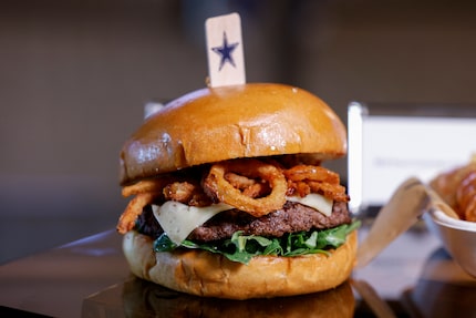 The Wagyu truffle burger is a classy, new option at Dallas Cowboys games for the 2024 NFL...