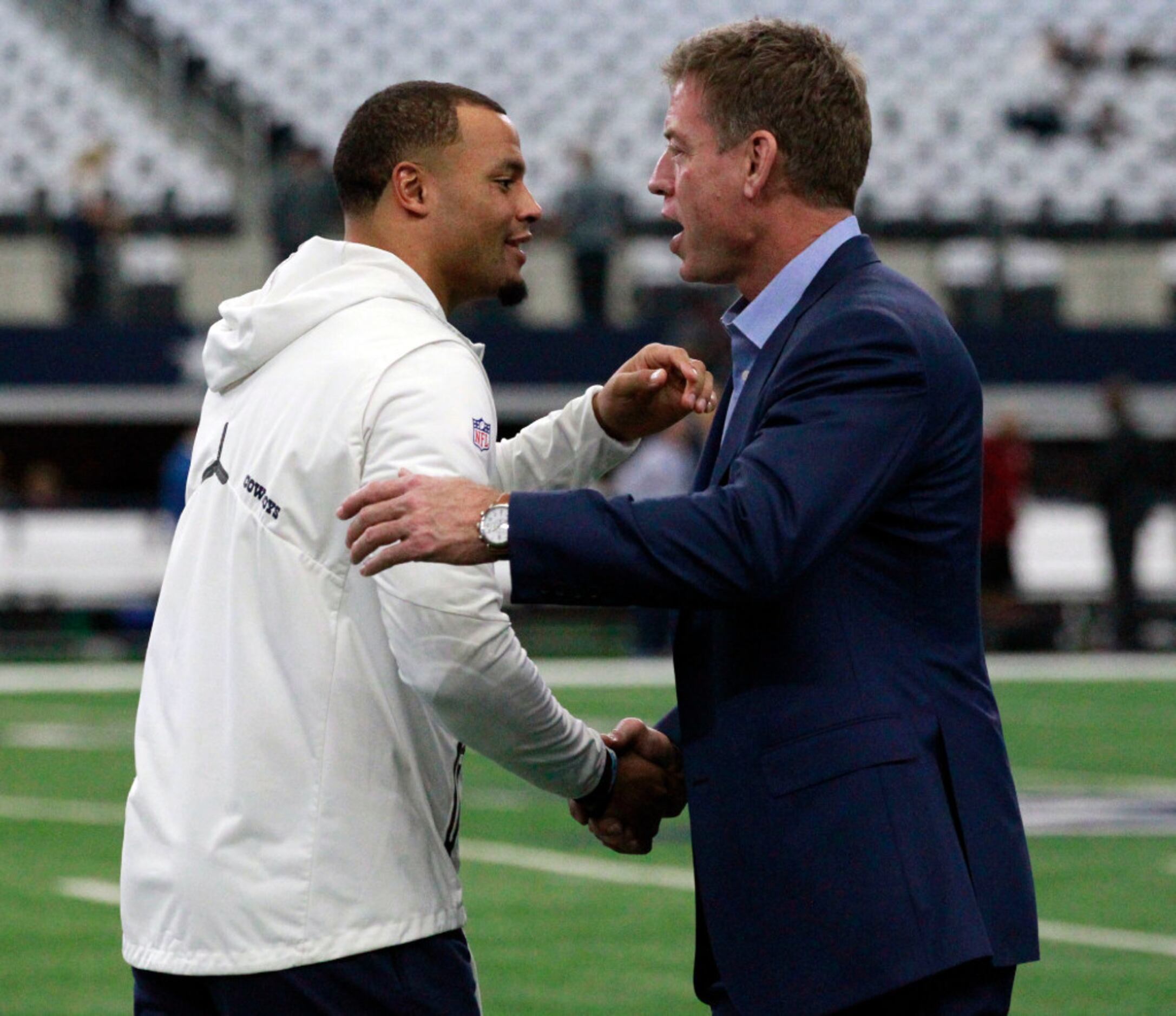 Cowboys Hall of Famer Troy Aikman revisits rumors he's eyeing a  front-office job 