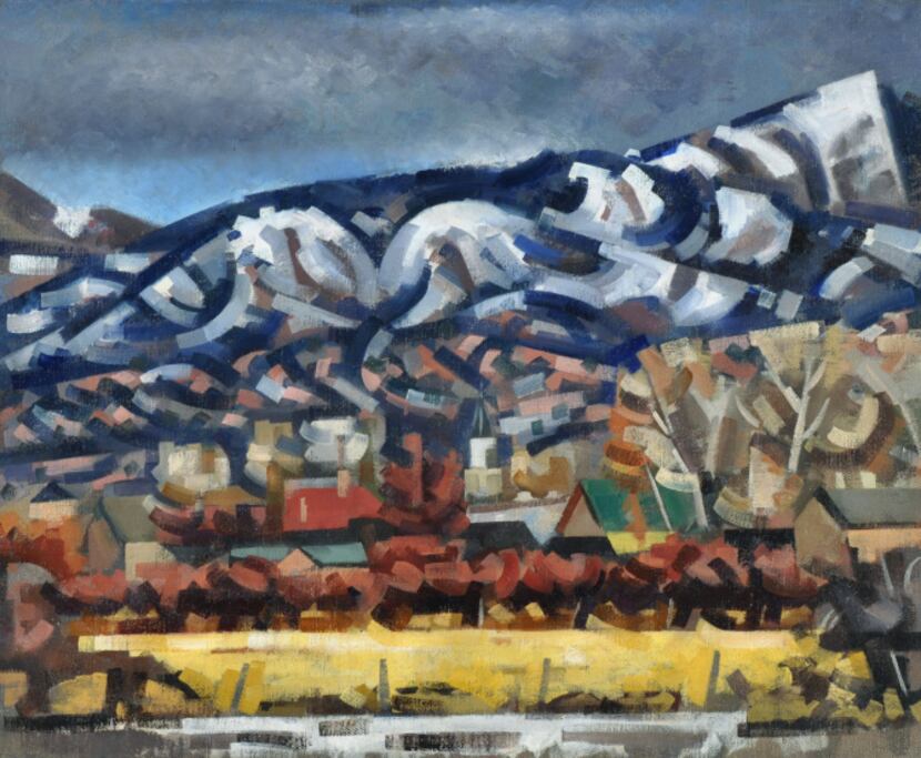 Loren Mozley Snowy Range, 1948 Oil on canvas