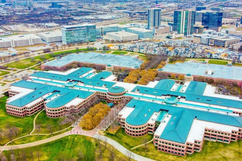 The former J.C. Penney headquarters campus has 1.8 million square feet of building space.