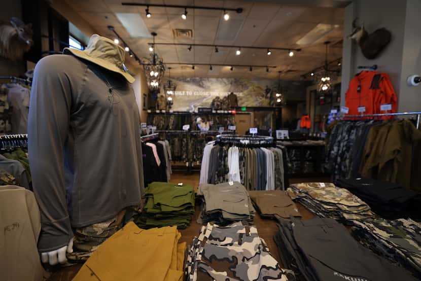 Interior of the Kuiu store in Dixon, Calif. The company plans to offer all its men's,...