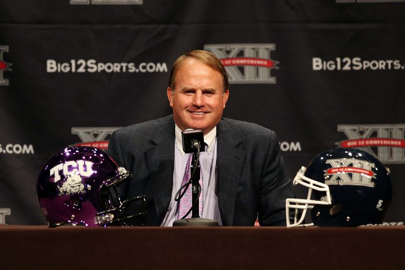 TCU coach Gary Patterson gets a thumbs up this week for how he has constantly handled the...