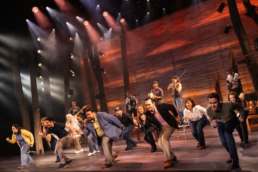 The touring cast of Broadway's "Come From Away."