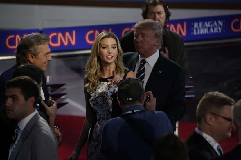 Entrepreneur Ivanka Trump, the daughter of presidential candidate Donald Trump, will be the...