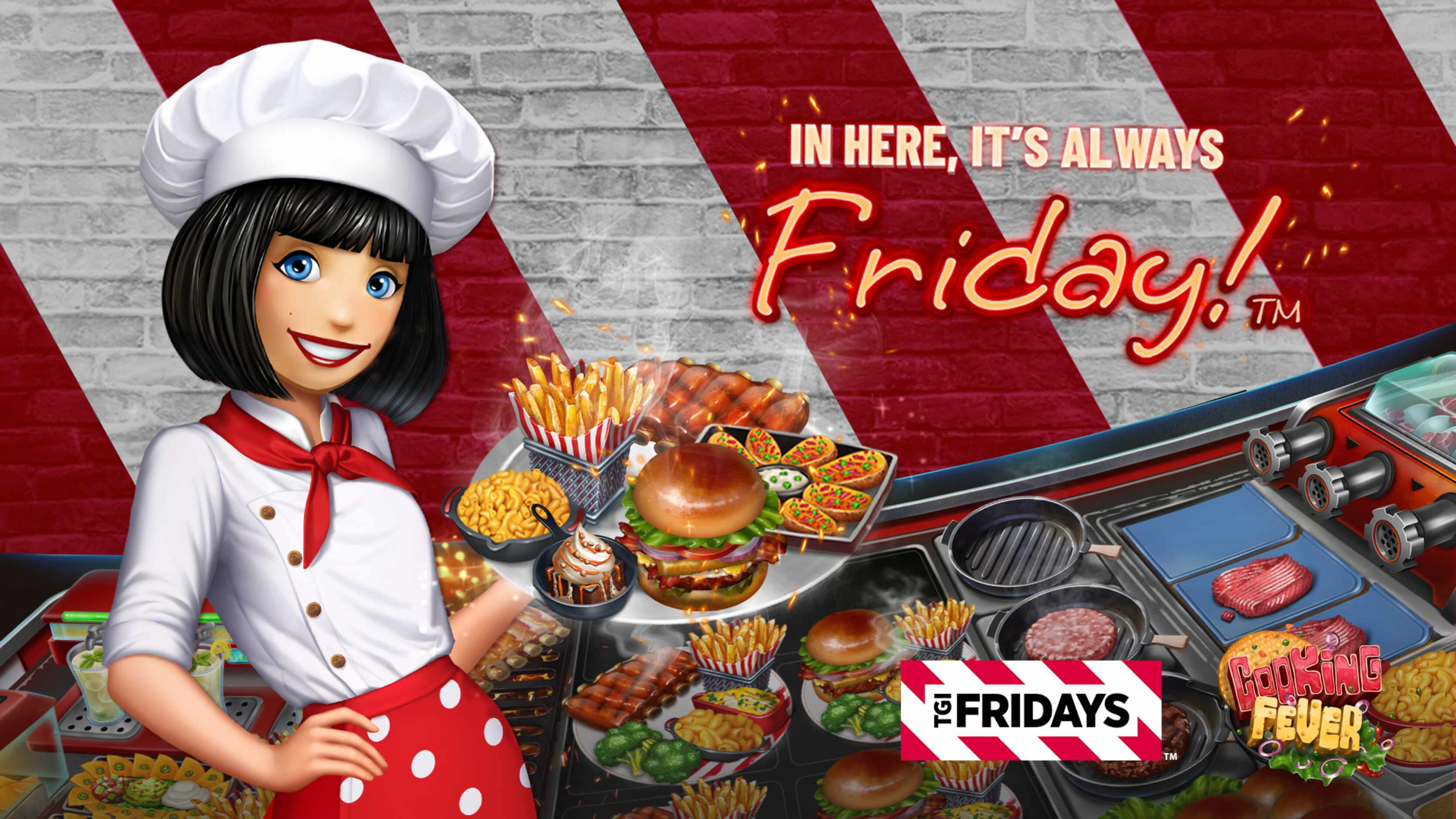 TGI Fridays goes virtual as the new restaurant featured in Cooking Fever  mobile game